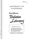Cover page: THE STRAY RADIATION FIELD OF THE BE7ATR0N