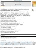 Cover page: Technologies and policies to decarbonize global industry: Review and assessment of mitigation drivers through 2070