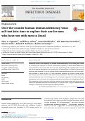 Cover page: Over-the-counter human immunodeficiency virus self-test kits: time to explore their use for men who have sex with men in Brazil