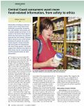 Cover page: Central Coast consumers want more food-related information, from safety to ethics