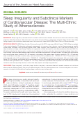 Cover page: Sleep Irregularity and Subclinical Markers of Cardiovascular Disease: The Multi‐Ethnic Study of Atherosclerosis