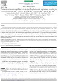 Cover page: Transparent nanocrystalline yttria-stabilized-zirconia calvarium prosthesis