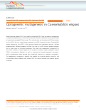 Cover page: Optogenetic mutagenesis in Caenorhabditis elegans