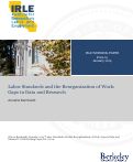 Cover page: Labor Standards and the Reorganization of Work: Gaps in Data and Research