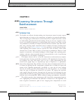 Cover page: Chapter 5 Learning Structures Through Reinforcement
