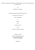 Cover page: Inheritance and Inflectional Morphology: Old High German, Latin, Early New High German, and Koine Greek