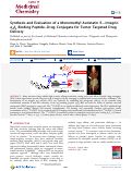 Cover page: Synthesis and Evaluation of a Monomethyl Auristatin EIntegrin αvβ6 Binding Peptide–Drug Conjugate for Tumor Targeted Drug Delivery