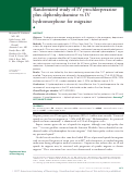 Cover page: Randomized study of IV prochlorperazine plus diphenhydramine vs IV hydromorphone for migraine