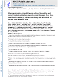 Cover page: Pharmacokinetics, Tolerability, and Safety of Doravirine and Doravirine/Lamivudine/Tenofovir Disoproxil Fumarate Fixed-Dose Combination Tablets in Adolescents Living With HIV: Week 24 Results From IMPAACT 2014