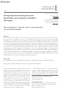 Cover page: Group-based emotion processes generalize across group exemplars and types