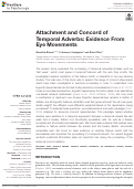 Cover page: Attachment and Concord of Temporal Adverbs: Evidence From Eye Movements