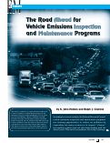 Cover page: The Road Ahead for Vehicle Emissions Inspection and Maintenance Programs