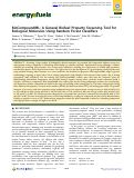 Cover page: BioCompoundML: A General Biofuel Property Screening Tool for Biological Molecules Using Random Forest Classifiers