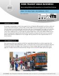 Cover page: Does Transit Mean Business? Reconciling Different Perspectives on Transit Fare Policies