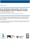 Cover page: Drug Trafficking Organizations and Counter-Drug Strategies in the U.S.-Mexican Context