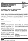 Cover page: Retroperitoneal extramedullary hematopoietic pseudotumor in ataxia-telangiectasia.