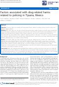 Cover page: Factors associated with drug-related harms related to policing in Tijuana, Mexico