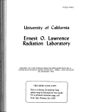 Cover page: REPORT TO THE WORLD HEALTH ORGANIZATION ON RADIATION SURVEY MADE IN EGYPT, INDIA, AND CEYLON IN JANUARY 1963