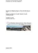 Cover page of Strategies for Mitigating Impacts of Near-Side Bus Stops on Cars