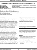 Cover page: Sydenham Chorea: Rare Consequence of Rheumatic Fever