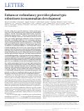 Cover page: Enhancer redundancy provides phenotypic robustness in mammalian development