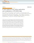 Cover page: A user guide for the online exploration and visualization of PCAWG data