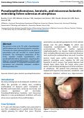 Cover page: Pseudoepitheliomatous, keratotic, and micaceous balanitis mimicking lichen sclerosus et atrophicus