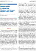 Cover page: Atheroma Volume by Intravascular Ultrasound as a Surrogate for Clinical End Points⁎⁎Editorials published in the Journal of the American College of Cardiology reflect the views of the authors and do not necessarily represent the views of JACC or the American College of Cardiology.