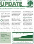 Cover page: Agricultural and Resource Economics Update