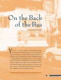 Cover page: On the Back of the Bus