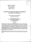 Cover page: An approach to large-scale collection of application usage data over the Internet
