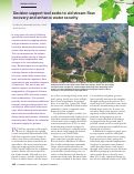Cover page: Decision support tool seeks to aid stream-flow recovery and enhance water security