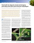 Cover page: Plant health: How diagnostic networks and interagency partnerships protect plant systems from pests and pathogens