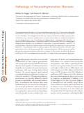 Cover page: Pathology of Neurodegenerative Diseases