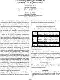 Cover page: Understanding of Principles of Arithmetic with Positive and Negative Numbers