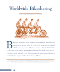 Cover page: Worldwide Bikesharing