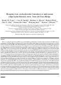 Cover page: Biogenic iron oxyhydroxide formation at mid-ocean ridge hydrothermal vents: Juan de Fuca Ridge