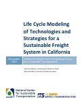 Cover page: Life Cycle Modeling of Technologies and Strategies for a Sustainable Freight System in California
