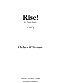 Cover page: Rise!