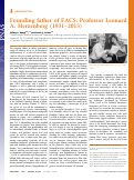 Cover page: Founding father of FACS: Professor Leonard A. Herzenberg (1931–2013)
