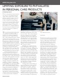 Cover page: Limiting Exposure to Phthalates in Personal Care Products