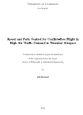 Cover page: Speed and Path Control for Conflict-Free Flight in High Air Traffic Demand in Terminal Airspace