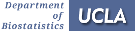 Department of Biostatistics banner