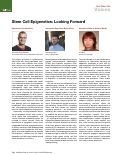 Cover page: Stem cell epigenetics: looking forward.