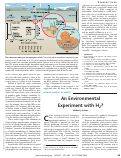 Cover page: An Environmental Experiment with H2?