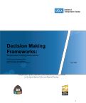 Cover page: Decision Making Frameworks: Streetscape Cooling Interventions