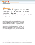 Cover page: SKP2- and OTUD1-regulated non-proteolytic ubiquitination of YAP promotes YAP nuclear localization and activity
