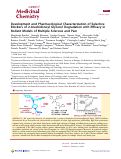 Cover page: Development and Pharmacological Characterization of Selective Blockers of 2-Arachidonoyl Glycerol Degradation with Efficacy in Rodent Models of Multiple Sclerosis and Pain.