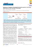 Cover page: Synthesis of Partially O-Acetylated N‑Acetylneuraminic Acid Using Regioselective Silyl Exchange Technology