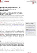 Cover page: mockrobiota: a Public Resource for Microbiome Bioinformatics Benchmarking
